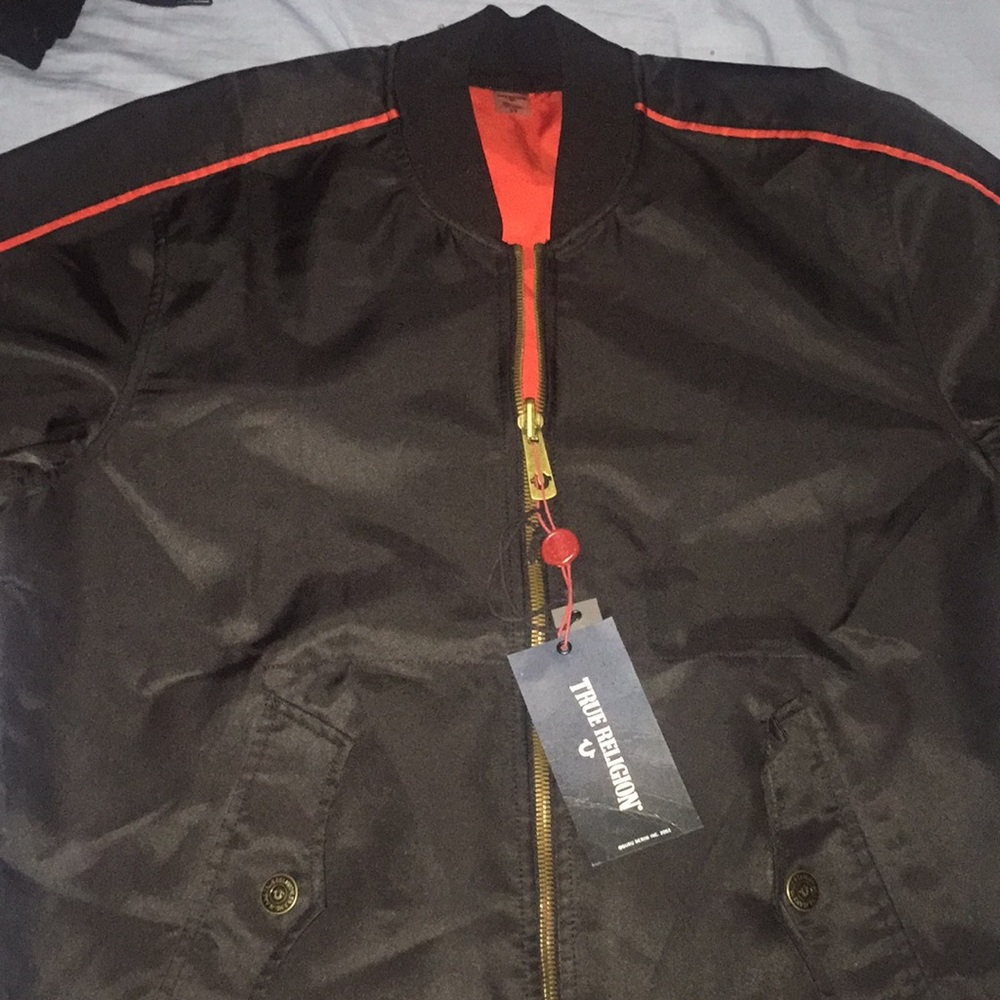 True Religion Reversible Bomber Jacket